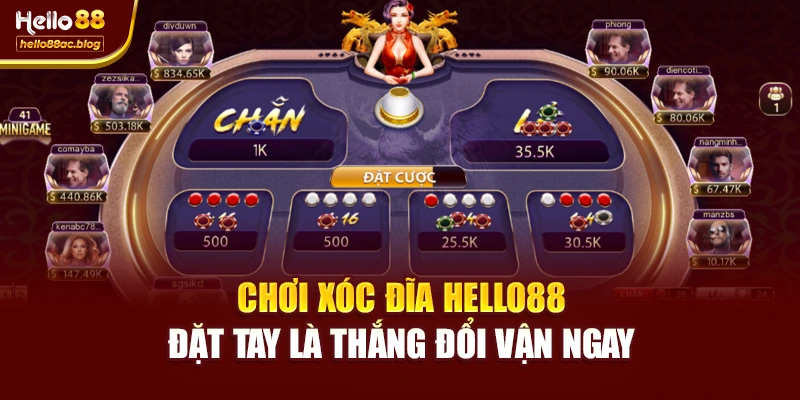 Chơi Xóc Đĩa Hello88 – Đặt Tay Là Thắng Đổi Vận Ngay